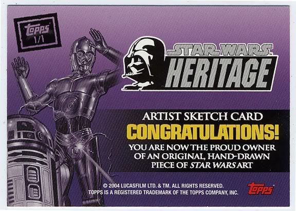 star wars heritage cards